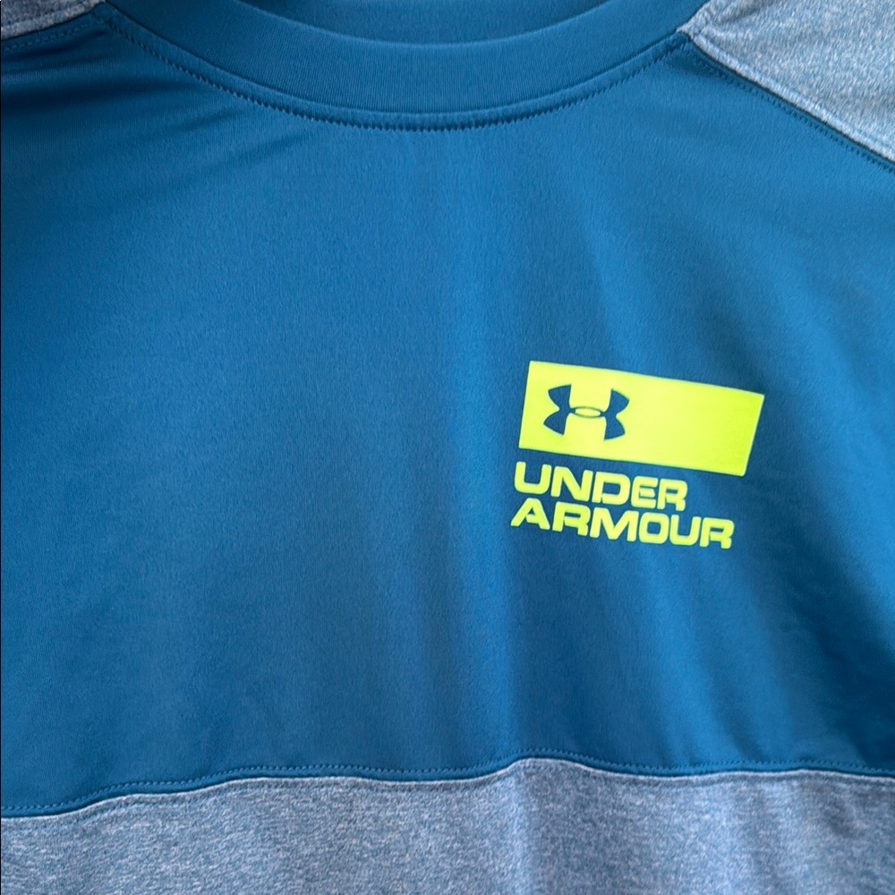 Under Armour Kids Long Sleeve Shirt - Blue - Picture 3 of 3